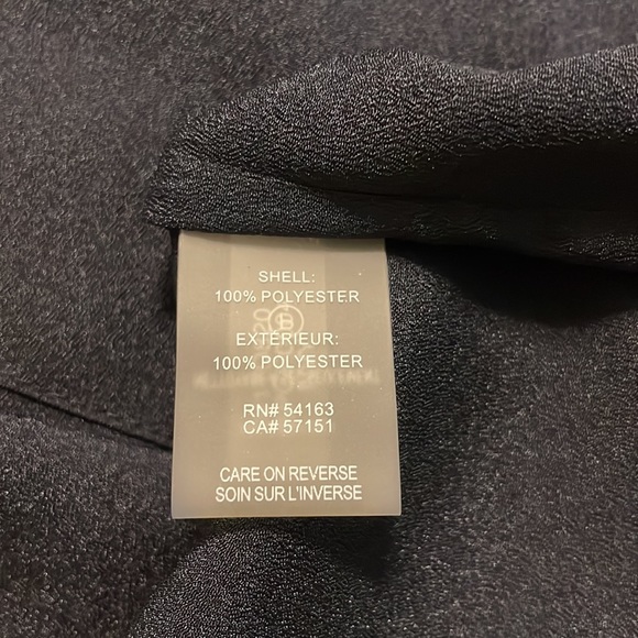 Ivanka Trump long sleeve black dress shirt. - Picture 5 of 5